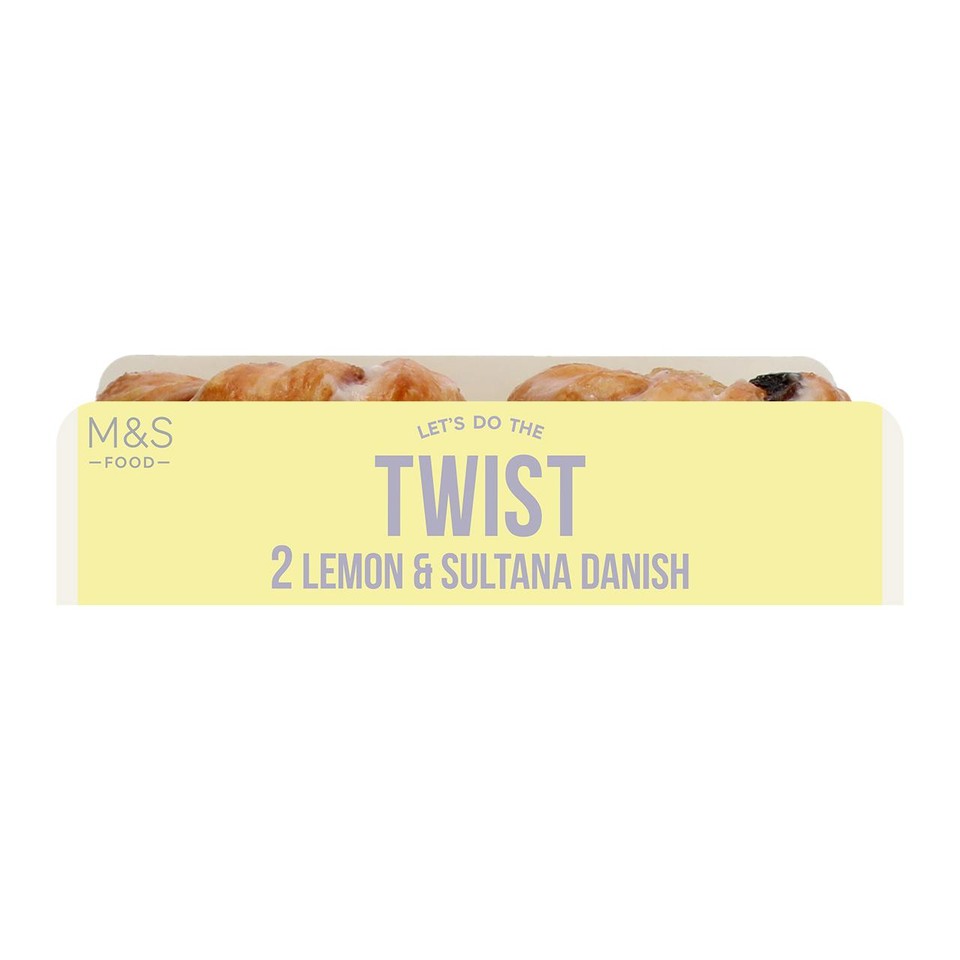 M Sultan R M&S Lemon & Sultana Danish Pastries - Ocado