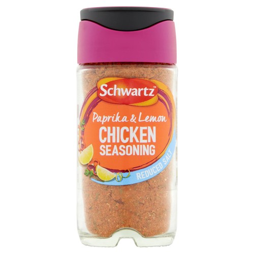 Schwartz Paprika & Lemon Chicken Seasoning No Added Salt Jar