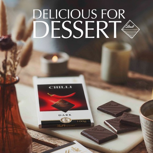 Lindt Excellence Dark Chilli Chocolate Bar