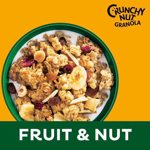 Kellogg's Crunchy Nut Fruit & Nut Breakfast Granola 