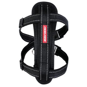 EzyDog Chest Plate Dog Harness Black