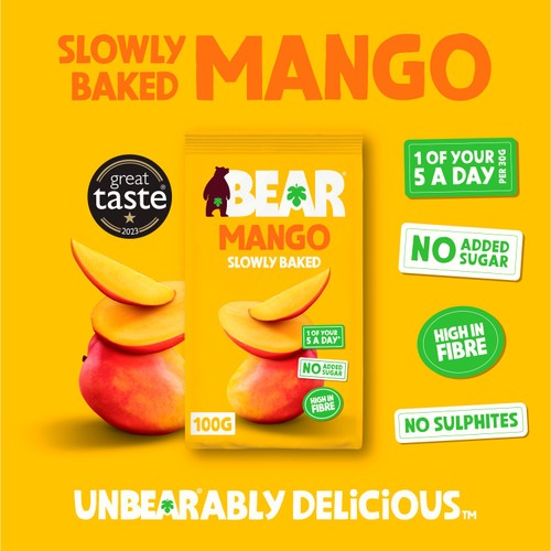 BEAR Fruit Gently Baked Mango