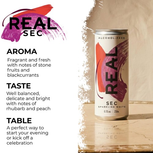 REAL Sec Slow Fermented Sparkling Tea