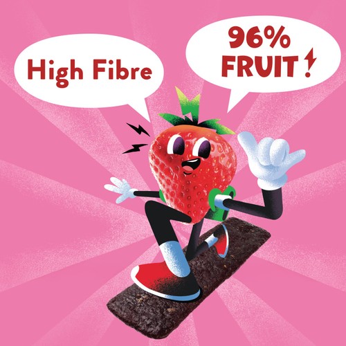Goodies Kids Snack Strawberry & Date Fruit Bars Multipack 