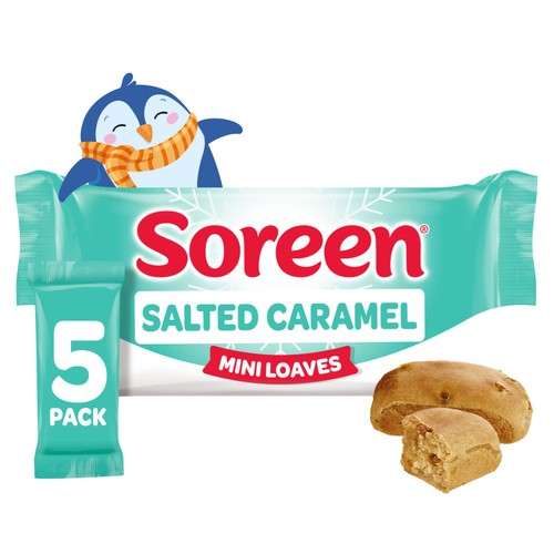 Soreen Festive Mini Loaves Salted Caramel