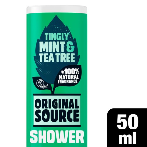 Original Source Mint and Tea Tree Shower Gel Travel Size