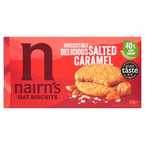 Nairn's Salted Caramel Oat Biscuits