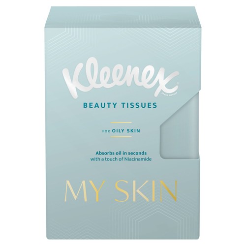 Kleenex MySkin Pocket Beauty Tissues - Oily skin