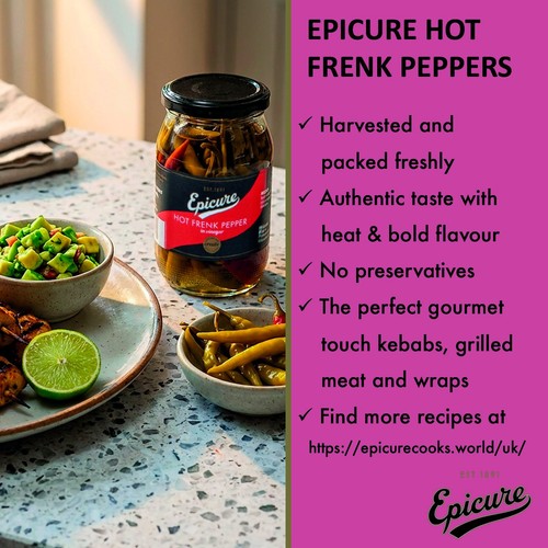 Epicure Hot Frenk Peppers