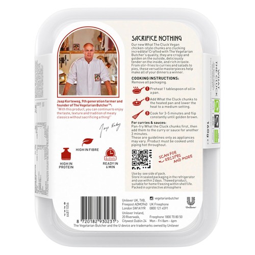 The Vegetarian Butcher What the Cluck