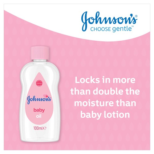 Johnson's Baby Oil for Delicate Skin