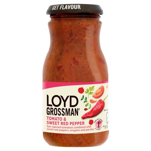 Loyd Grossman Tomato & Sweet Red Pepper Pasta Sauce
