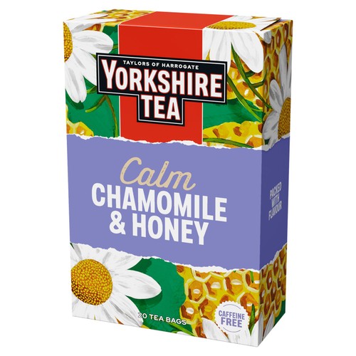 Yorkshire Tea Calm Chamomile & Honey Herbal Tea Bags