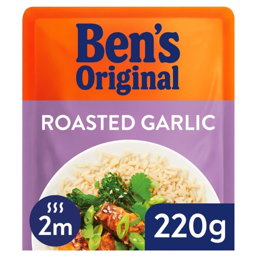 Ben's Original Roasted Garlic Microwave Rice