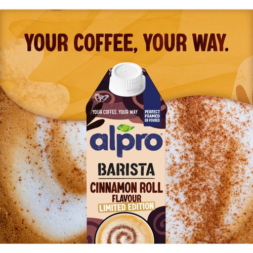 Alpro Barista Cinnamon Roll Chilled Dairy Alternative Drink
