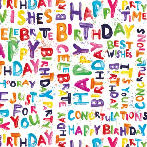 Happy Birthday Tissue Paper