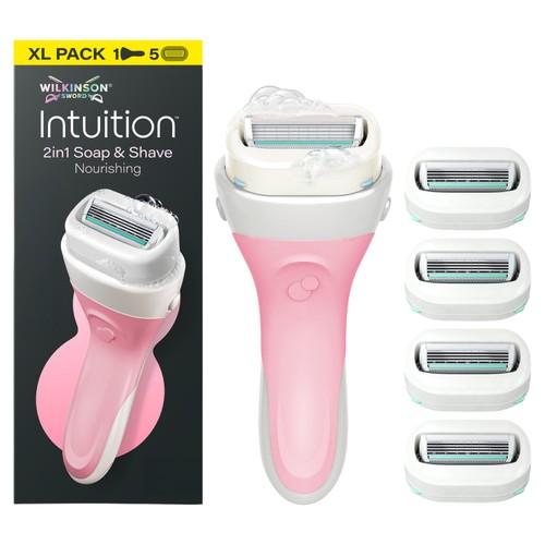 Wilkinson Sword Intuition 2in1 Women Razor Ultra Moisture XXL Pack