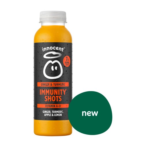 Innocent Immunity, Ginger, Turmeric, Apple & Lemon Dosing Shots