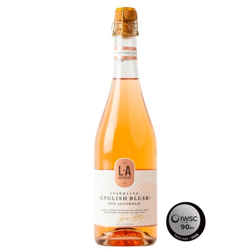 LA Brewery Sparkling English Blush Kombucha