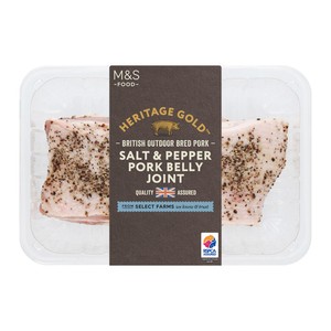 M&S Heritage Gold British Outdoor Bred 2 Pepper & Lemon Crumed Pork Cutlets