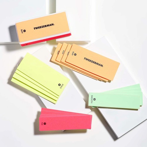 Tweezerman Neon Hot File, Buff, Smooth & Shine Nail Buffer