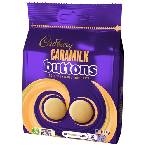 Cadbury Caramilk Chocolate Buttons Bag