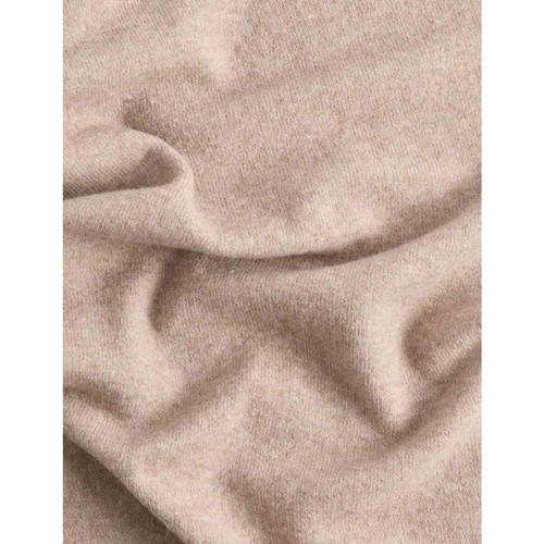 M&S Ribbed Knit Scarf, Oatmeal