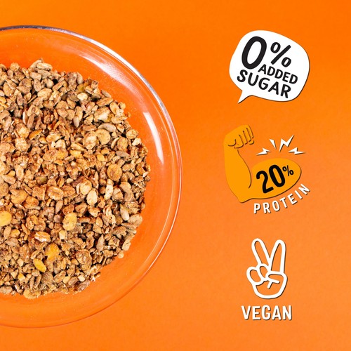 Holie's High Protein Low Sugar High Fibre Granola Peanut Butter