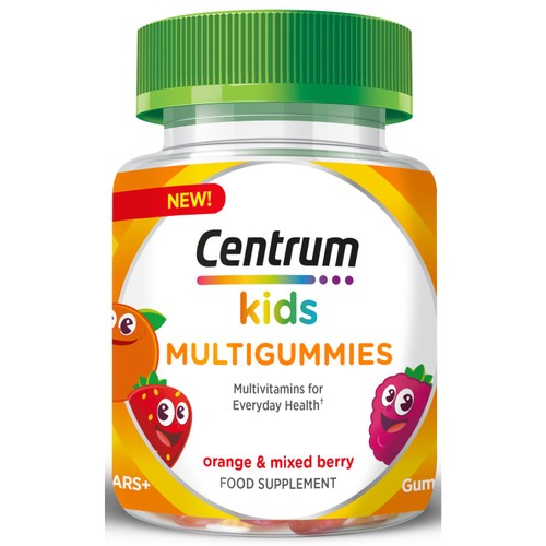 Centrum Kids Gummy Multivitamins, Orange and Mixed Berry