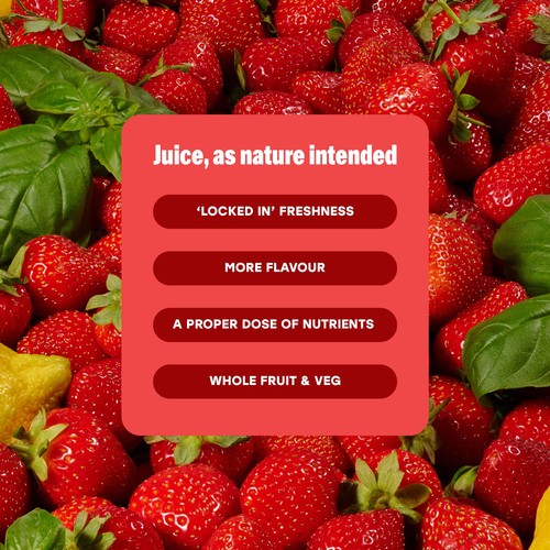 Daily Dose Super Strawb Cold Pressed Juice