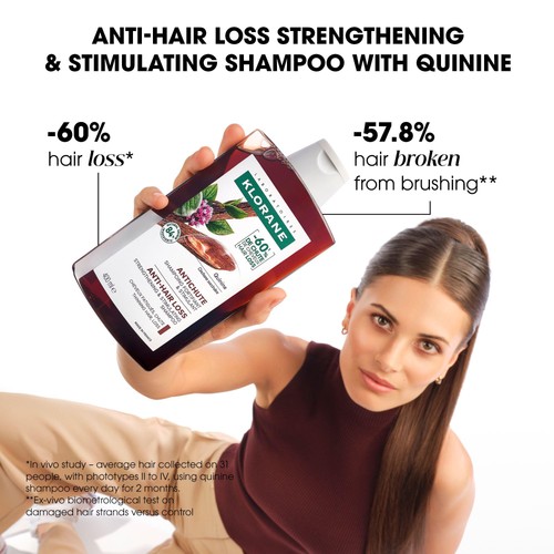Klorane Shampoo with Quinine and Organic Edelweiss for Thinning Hair