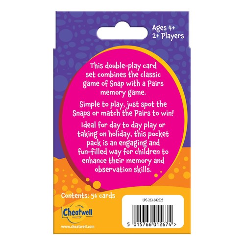 Cheatwell Games Unicorn Snap & Pairs