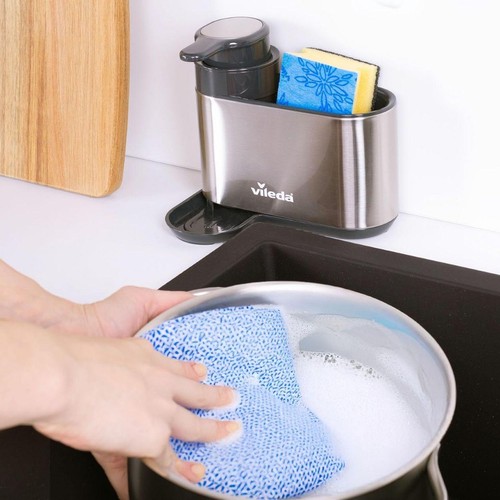 Vileda Sinkside Organiser With Dispenser