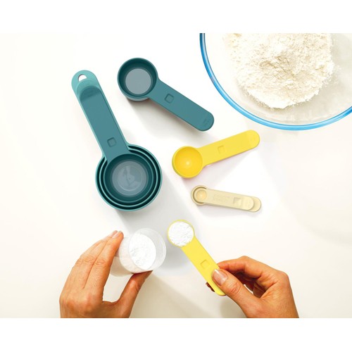 Joseph Joseph Duo 8pc Measuring Cup Set (Opal)