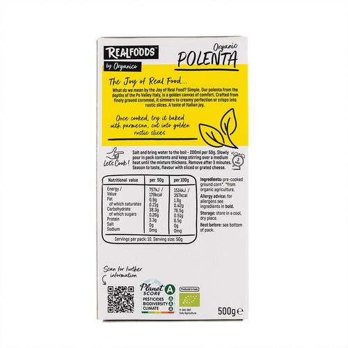 Realfoods Organic Polenta