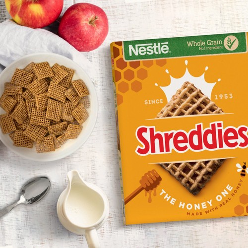 Shreddies Honey Breakfast Cereal