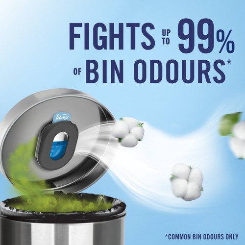 Febreze Bin Freshener Starter Kit Cotton Fresh
