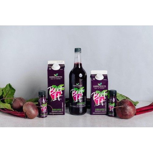 James White Beet It Organic Beetroot Shot