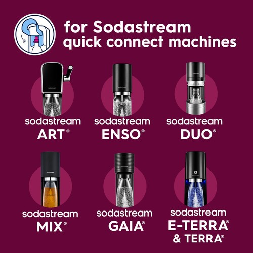 SodaStream Quick Connect System Spare CO2 Gas Cylinder