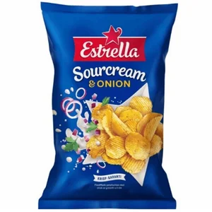 Estrella Sourcream & Onion Crisps