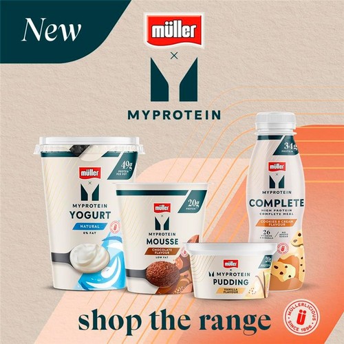 Muller x MyProtein Vanilla Yogurt