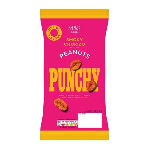 M&S Smoky Chorizo Peanuts