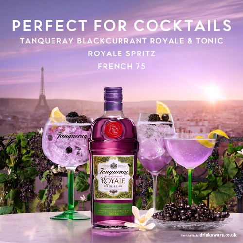 Tanqueray Blackcurrant Royale Distilled Gin