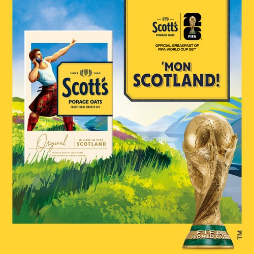 Scott's Porage Original Porridge Cereal Oats