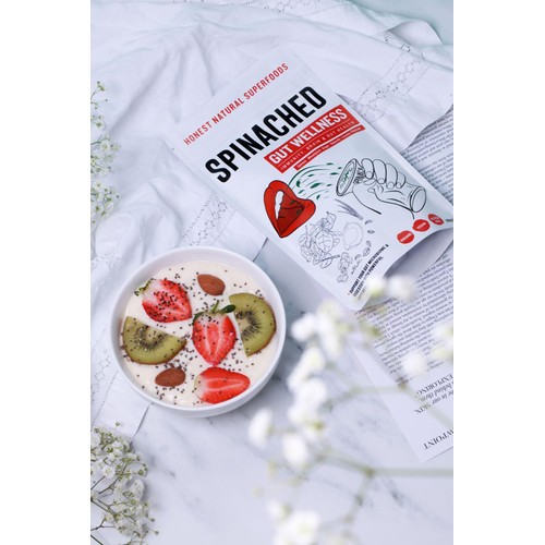 Spinached Organic Gut Wellness Probiotic Growth & Digestion supplement