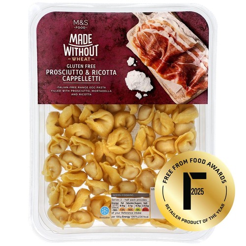 M&S Made Without Prosciutto & Ricotta Cappelletti