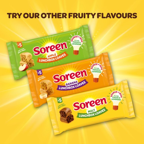 Soreen Lunchbox Loaves Strawberry