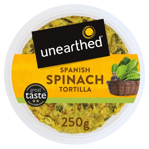 Unearthed Spinach Spanish Omelette