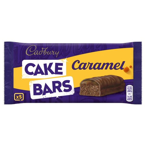 Cadbury Caramel Cake Bars