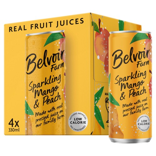 Belvoir Farm Delicious & Light Mango & Peach